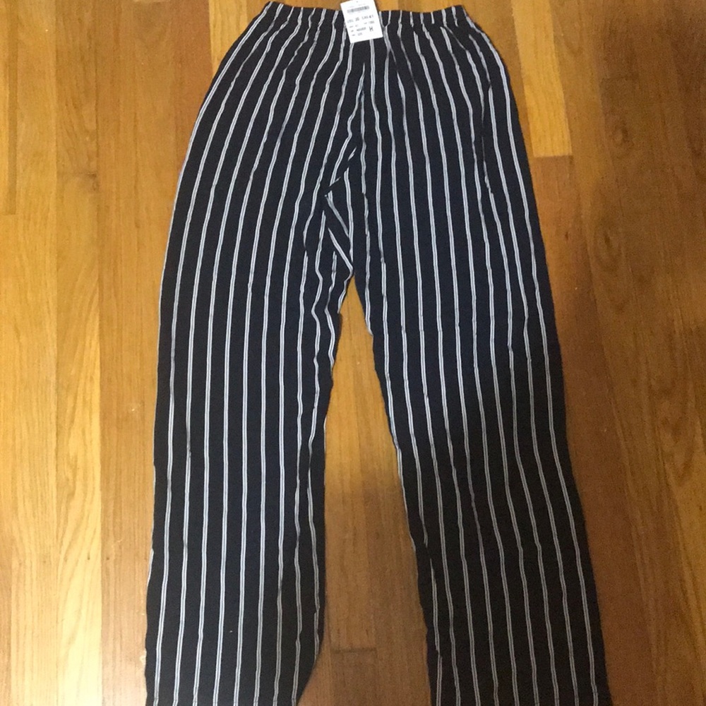Brandy Melville Flowy Striped Pants